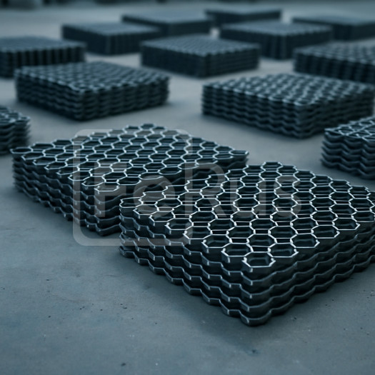 Гексагональная сетка HM-01/02 (500х1000х20х2) AISI 321