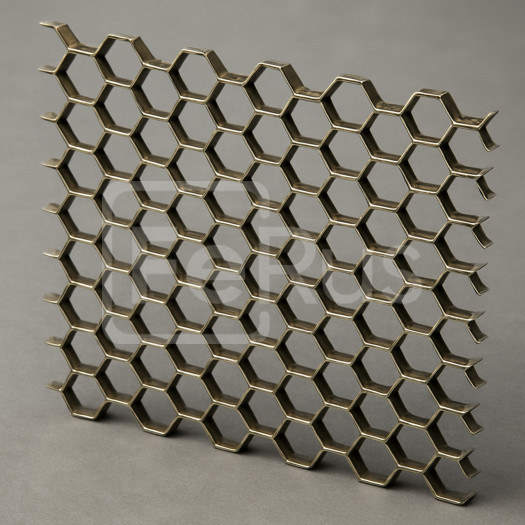 Гексагональная сетка HM-03 (1000х1000х25х2) AISI 304