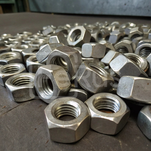 Гайка стальная М3,5 шаг резьбы 0,6 мм 14Х17Н2 ГОСТ 1759.0-87