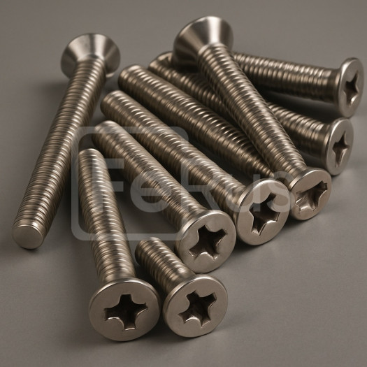 Винт алюминиевый М6 шаг резьбы 1 мм АМг5 ГОСТ 1759.0-87