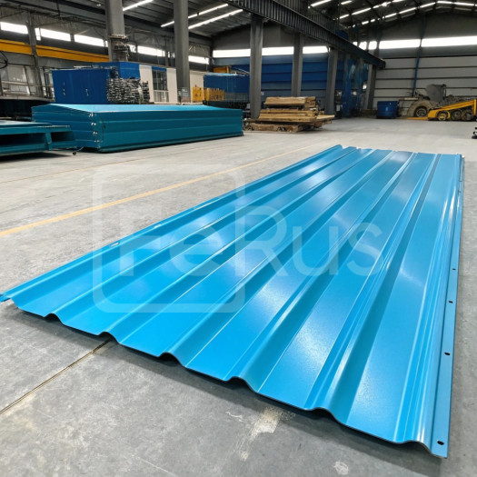 Профнастил С8 полиэстер (Zn100-180) 0,45х1150х800 мм, RAL 5015