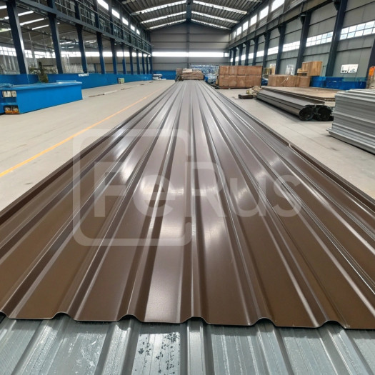 Профнастил С20 полиэстер (Zn100-180) 0,55х1100х1200 мм, RAL 8019